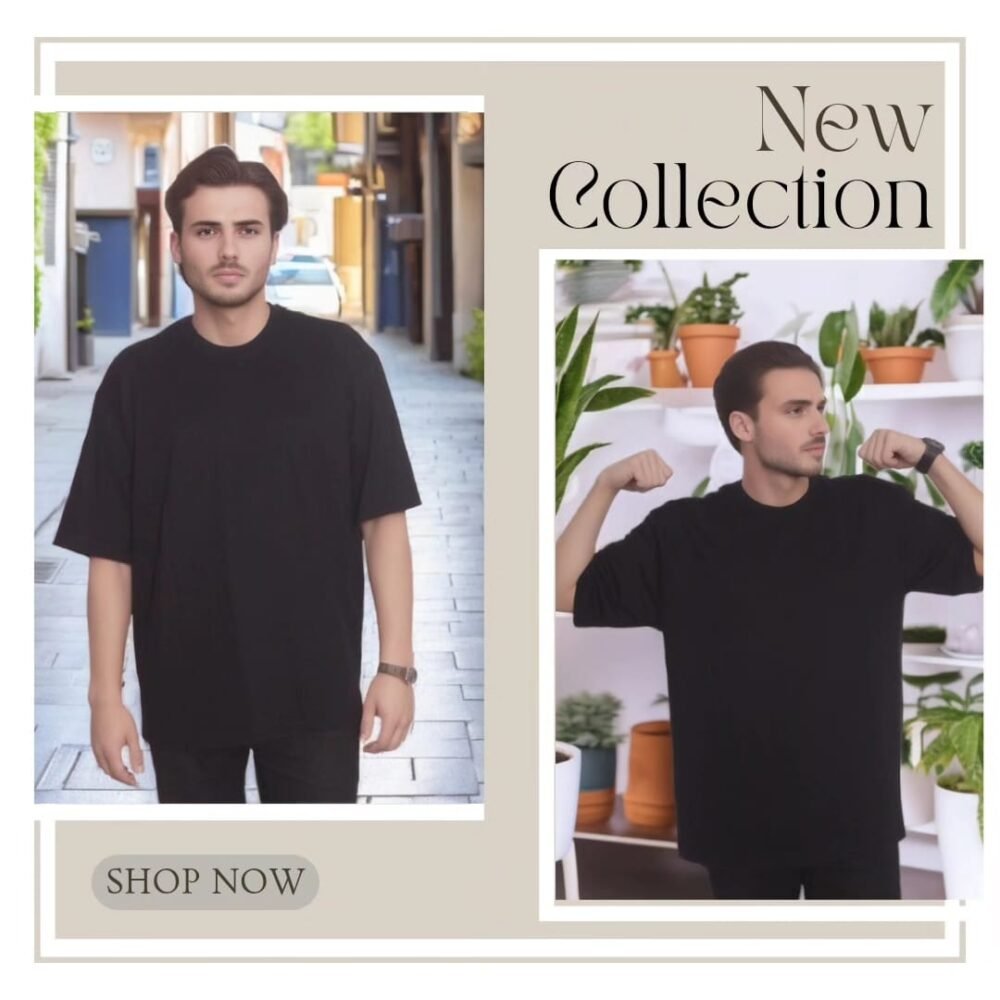 Classic Cotton Round Neck Tee - Image 7